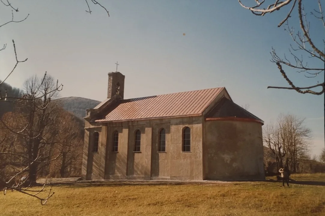 Crkva u Baškim Oštarijama nakon obnove